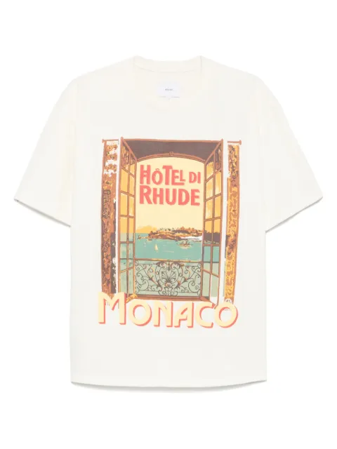 RHUDE Hotel di Monaco T-shirt