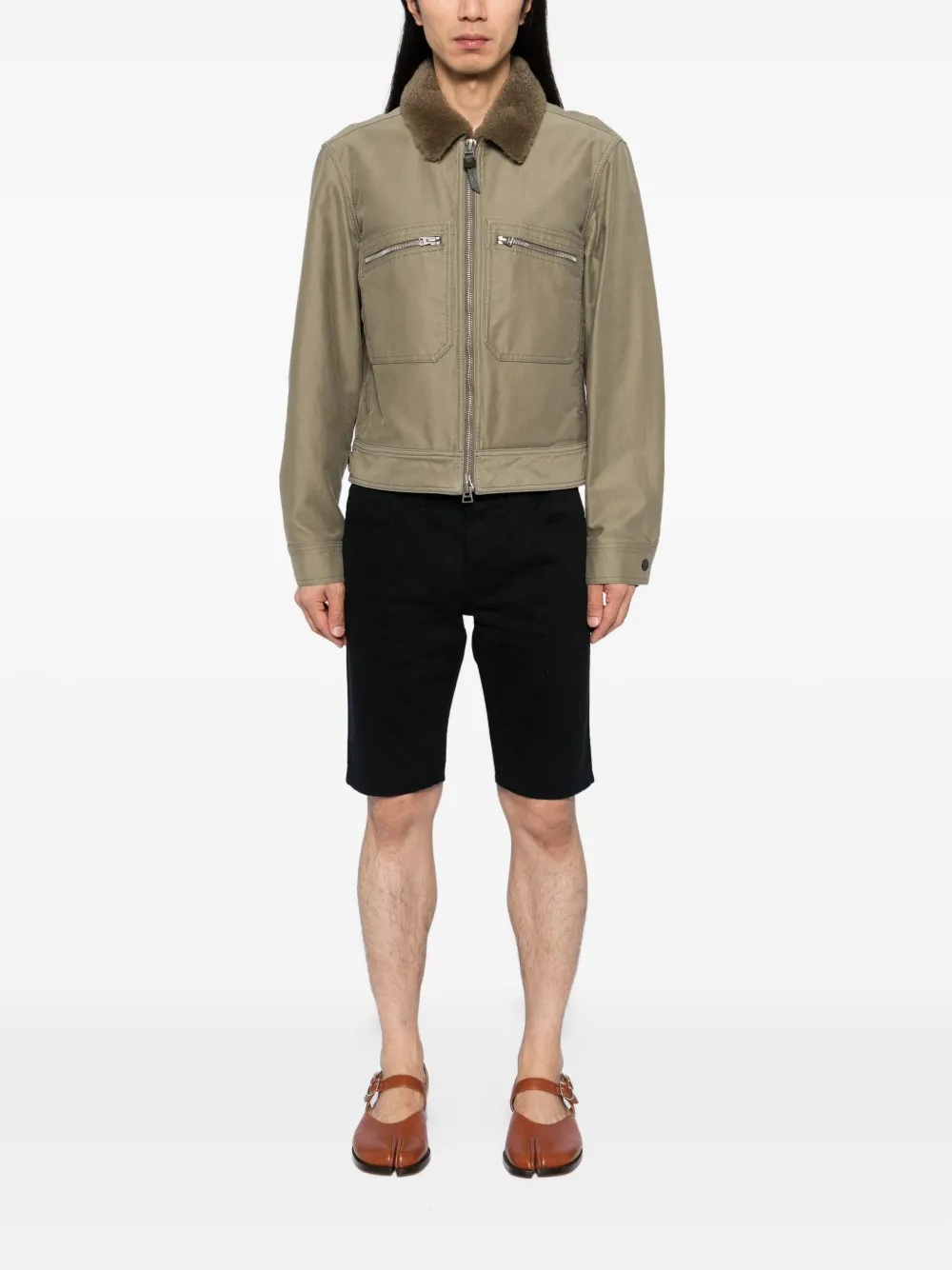 Gucci Straight shorts Zwart