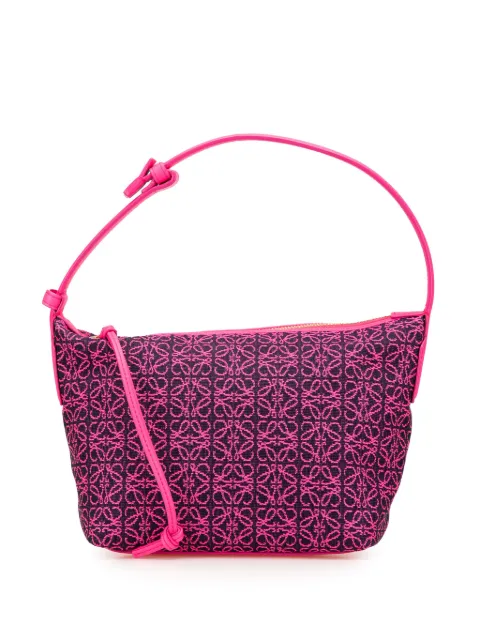 Loewe Pre-Owned 2021 Small Anagram Canvas Cubi Bag handbag