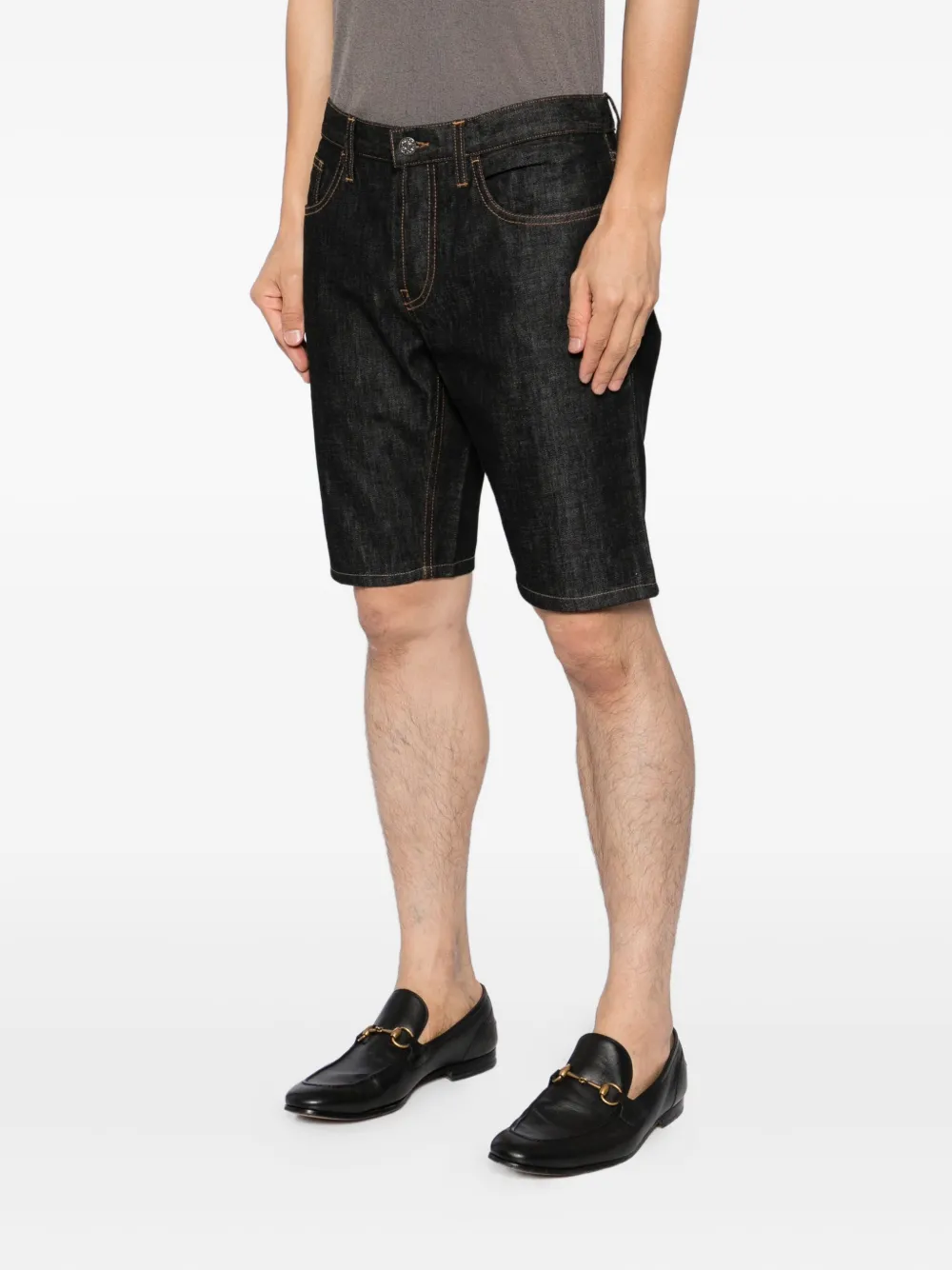Gucci Denim shorts Zwart