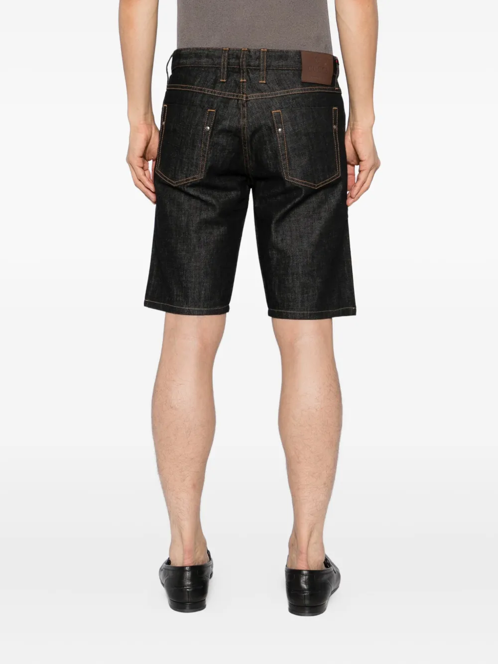 Gucci Denim shorts Zwart