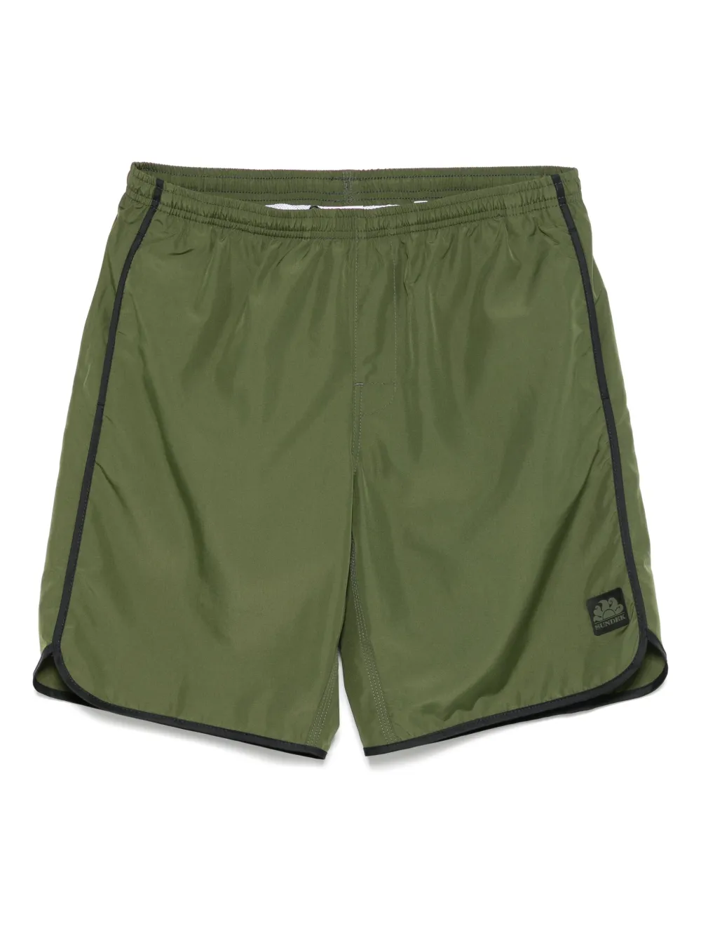 Sundek shorts de playa con pretina elástica | verde | Image 1