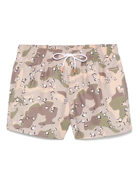 Sundek camouflage-print swim shorts