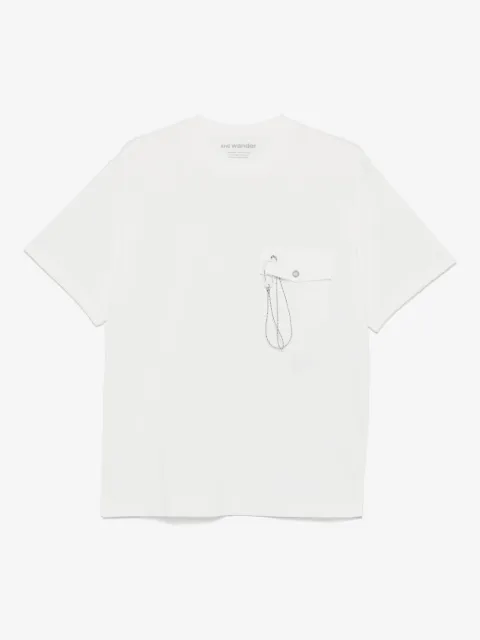 and Wander playera con logo estampado