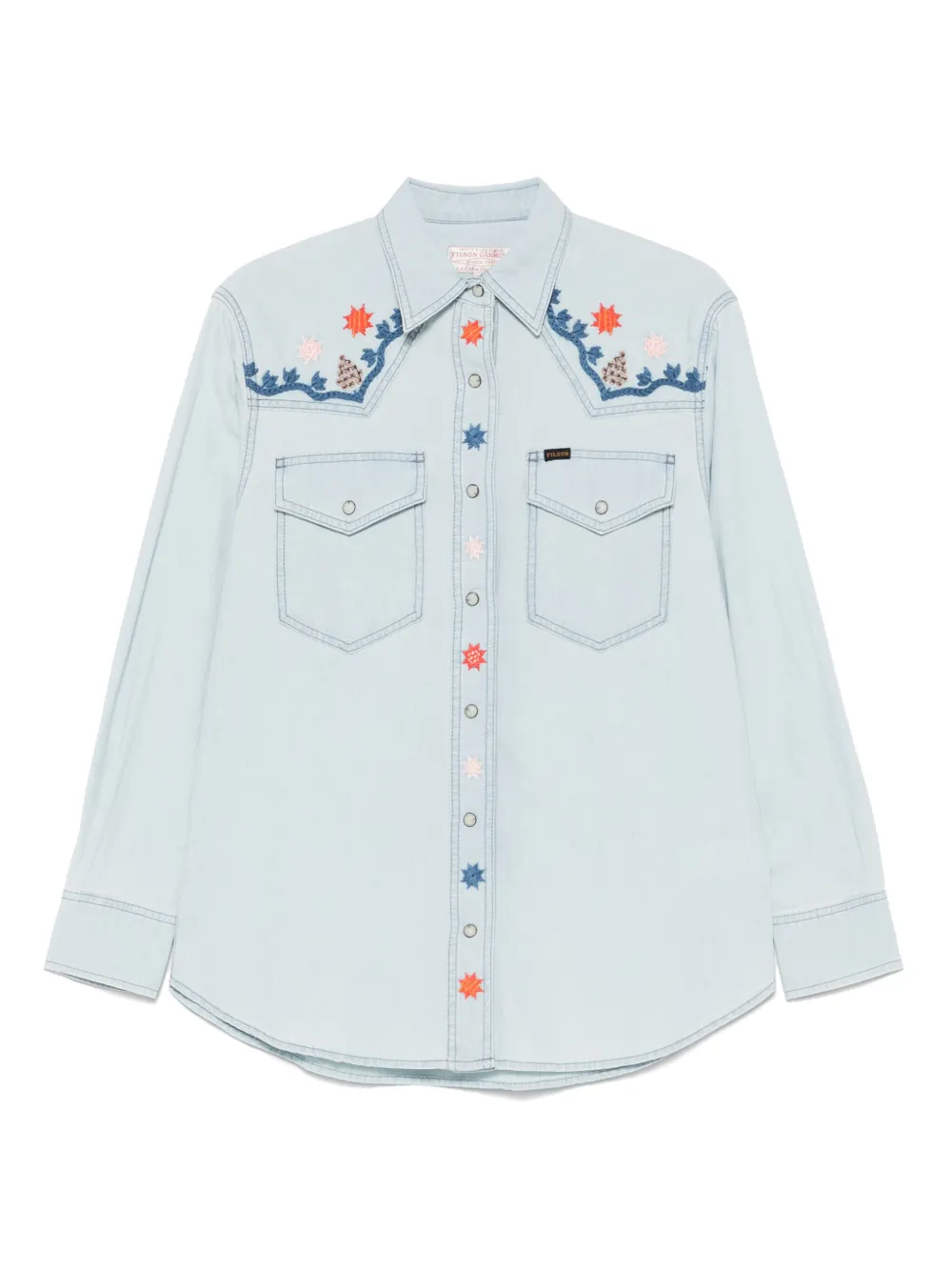 embroidered shirt