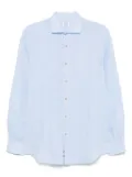 Mazzarelli linen shirt - Blue