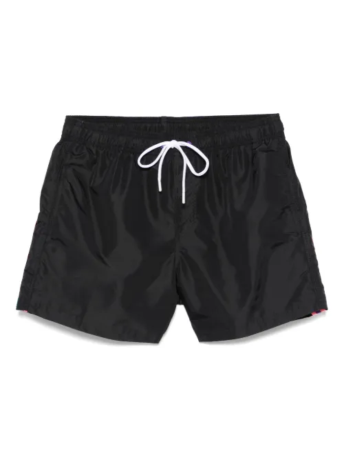Short de bain à détails de rayures - Sundek - Modalova