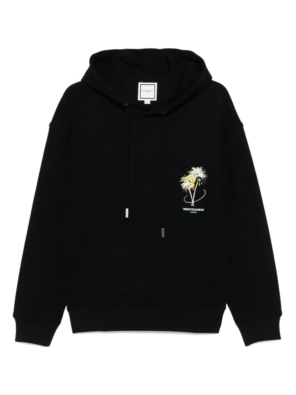 Wooyoungmi hoodie Palm Tree | negro | Image 1