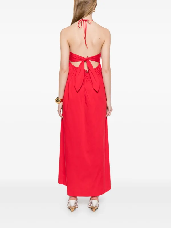 magenta satin maxi dress Kimono maxi dress Magenta Magenta / Small
