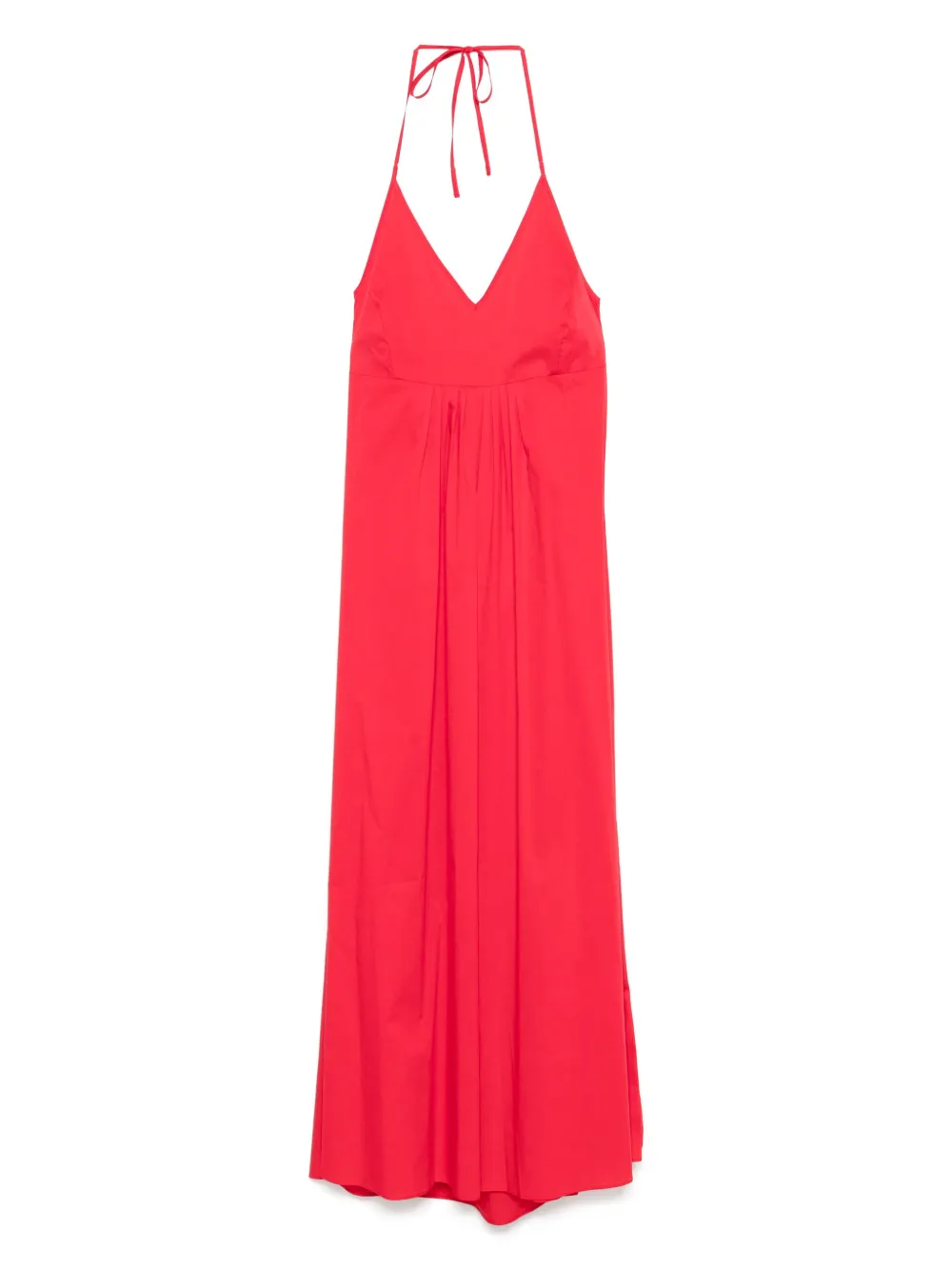 poplin maxi dress