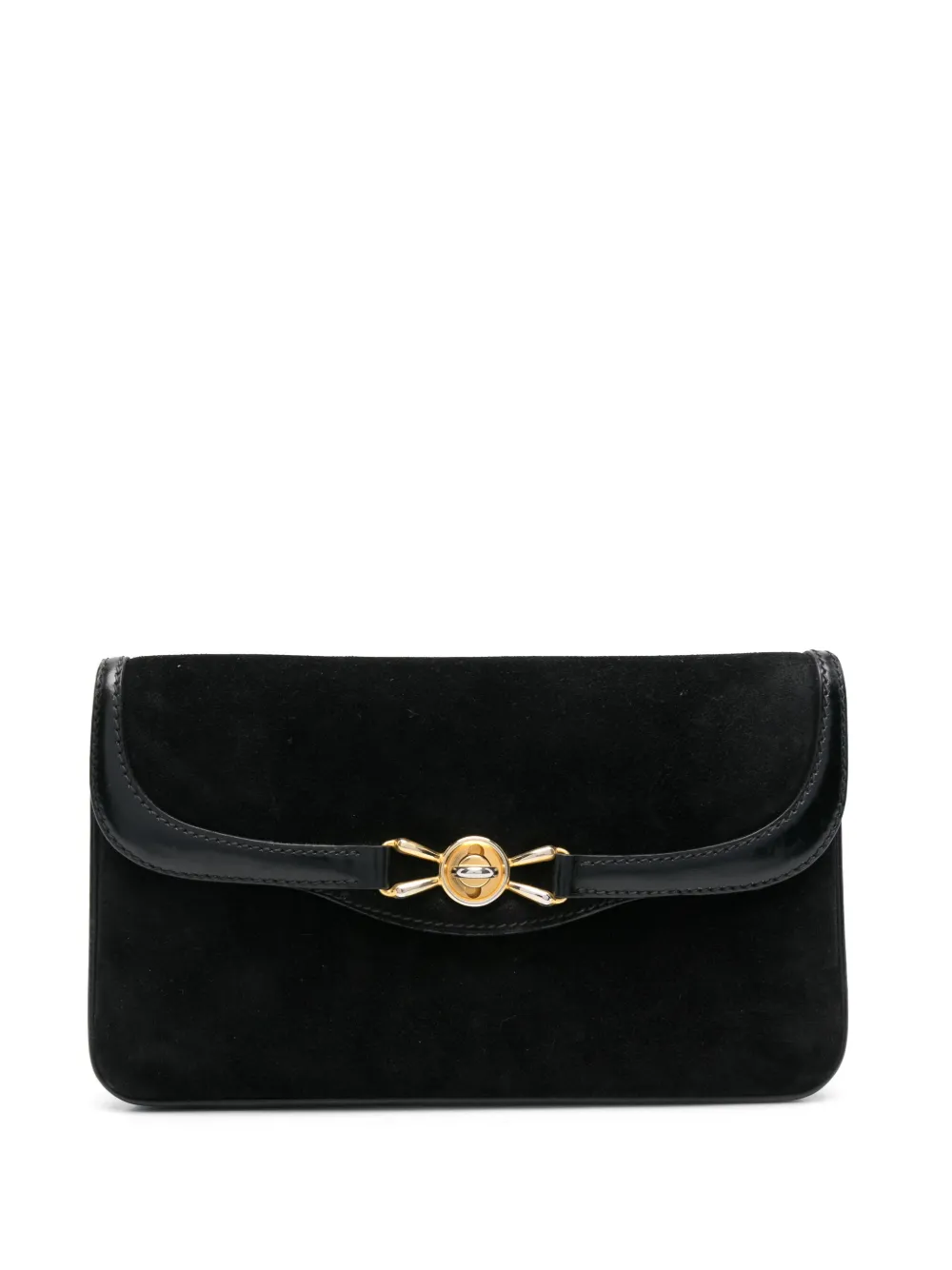 suede clutch bag