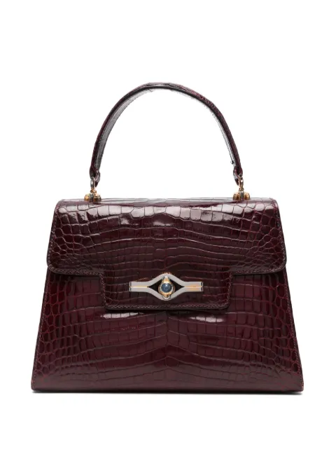 Gucci Pre-Owned bolso shopper con efecto de piel de cocodrilo