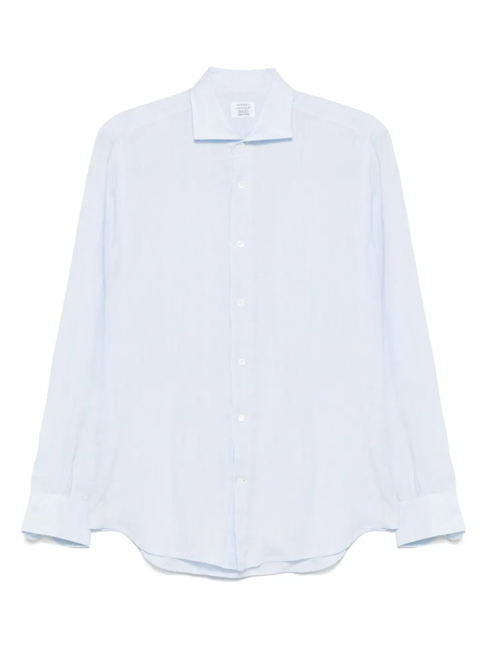 Mazzarelli camisa de lino | azul | Image 1