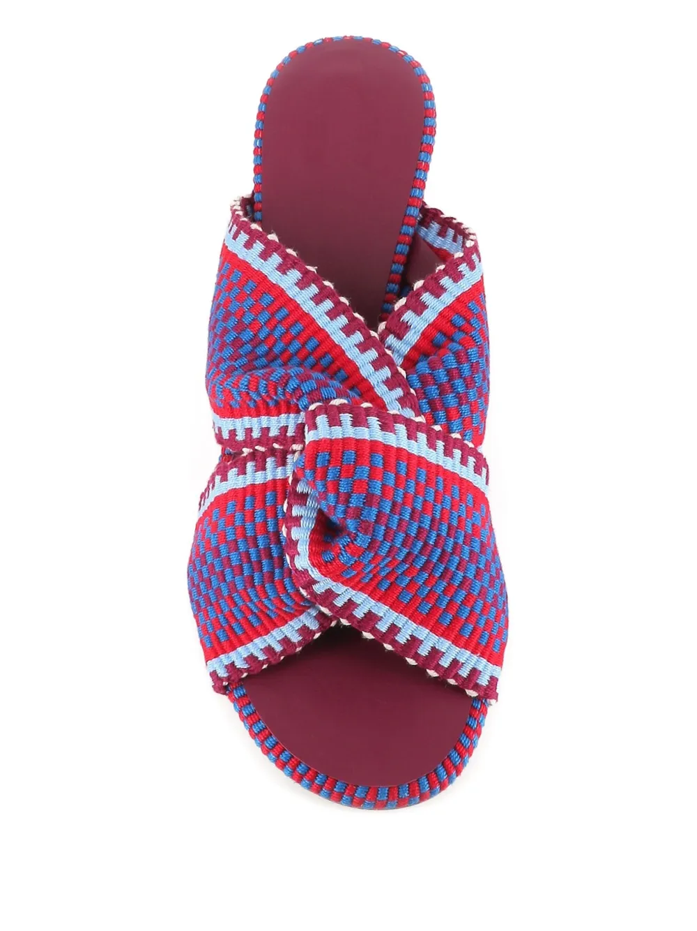 AMAMBAIH 60mm Gilda mules Blue