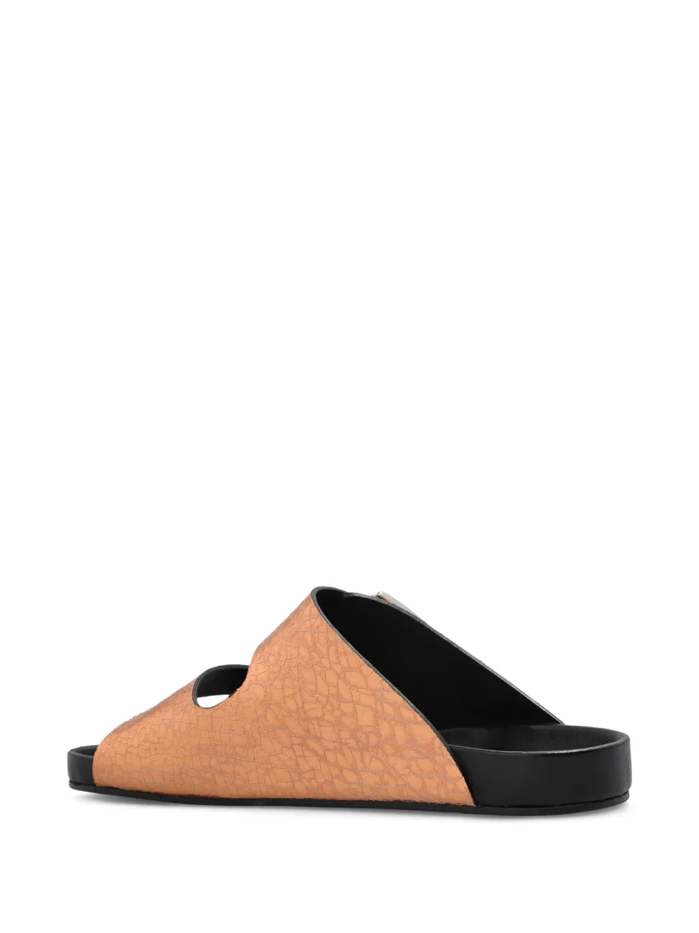 IRO Leren slippers Roze