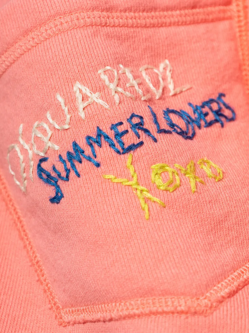 DSQUARED2 Summer Lovers sweater Roze