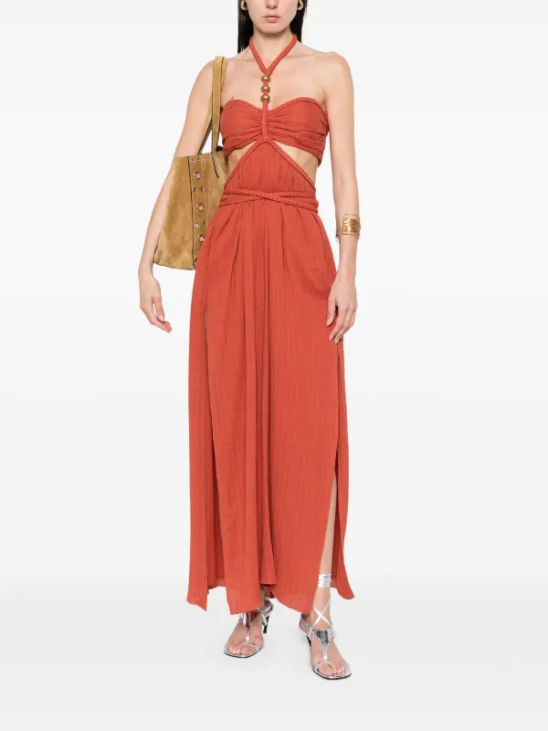 【関税込み】Isabel Marant オレンジ Justine マキシワンピース 29861145_59008772_600.jpg