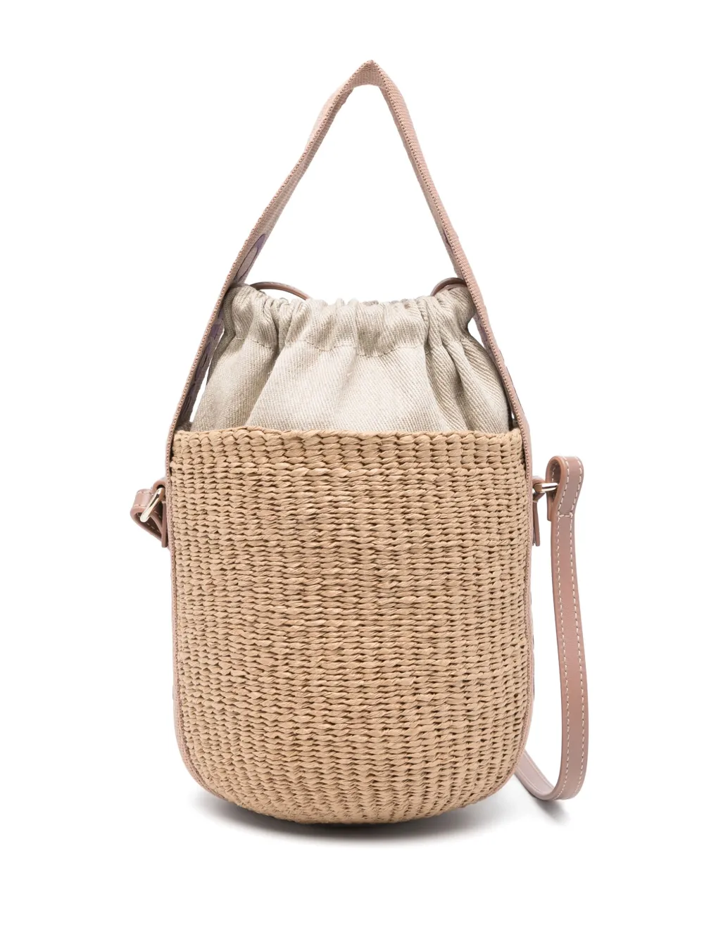 Chloé small Basket bucket bag | Neutrals | Image 1