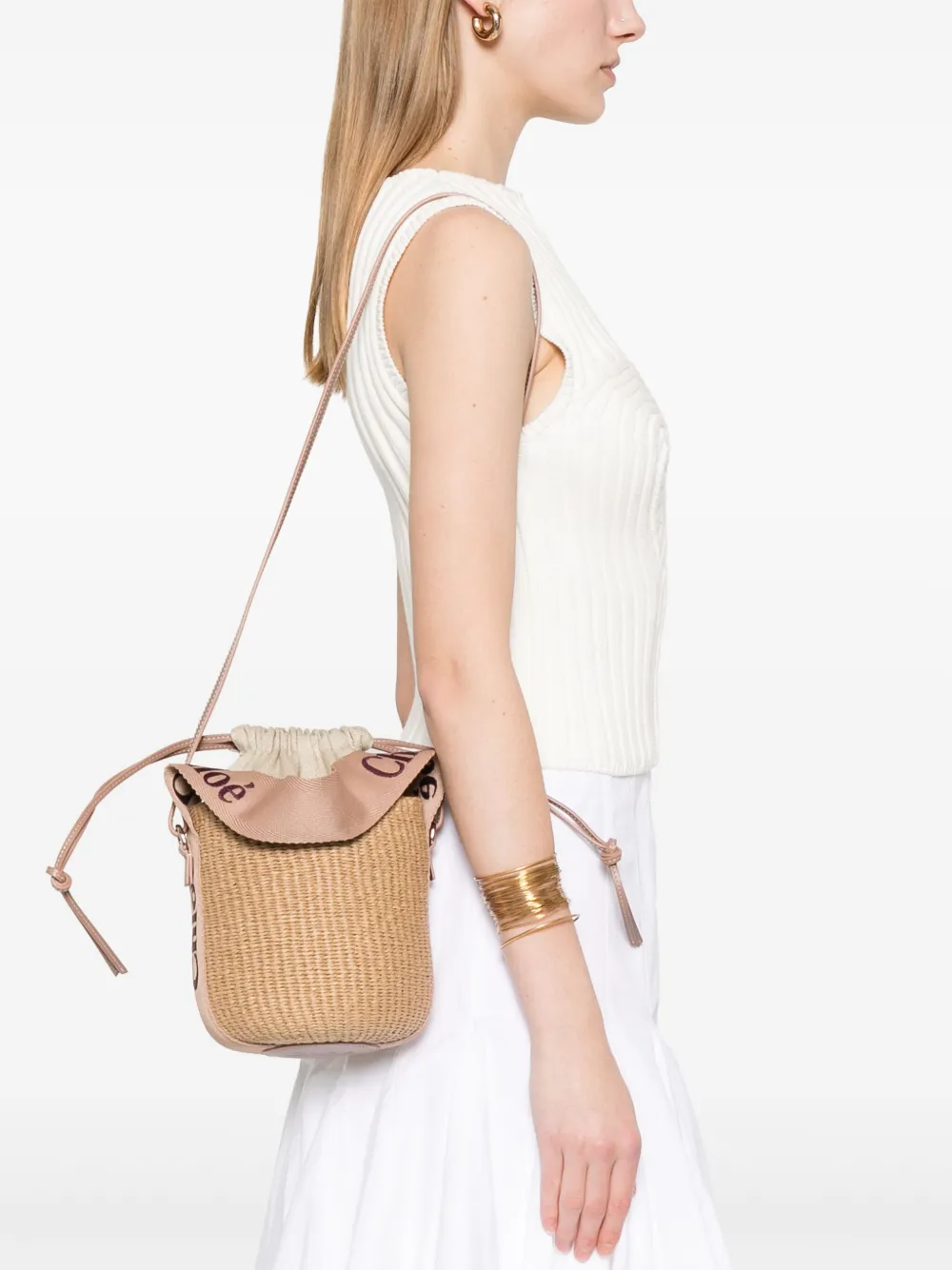 Chloé small Basket bucket bag | Image 2