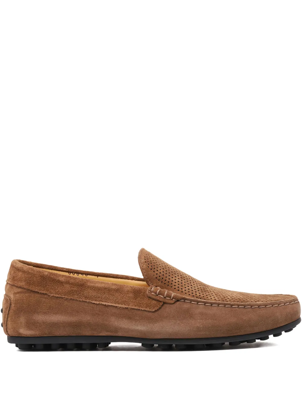 Amedeo Testoni leather loafers | Brown | Image 1