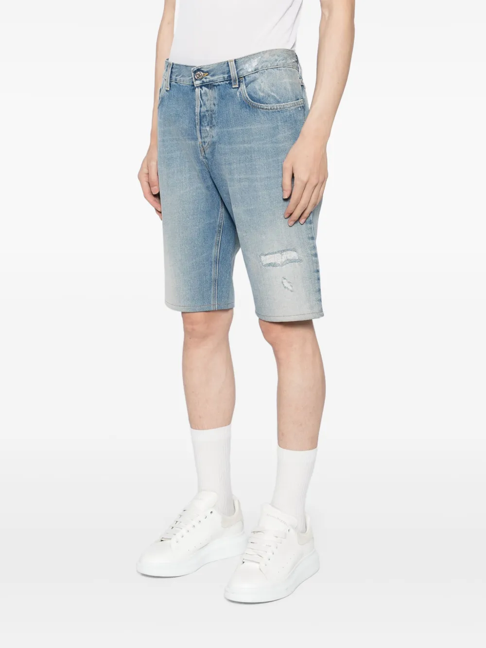 Gucci Denim shorts Blauw