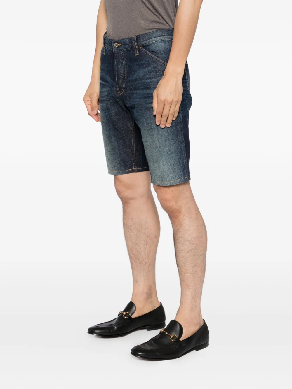 Gucci Denim shorts Blauw