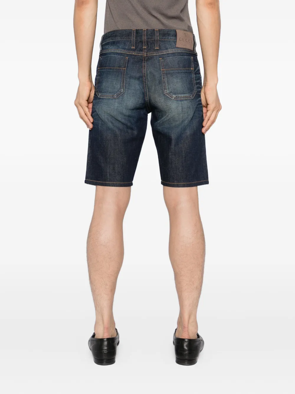 Gucci Denim shorts Blauw