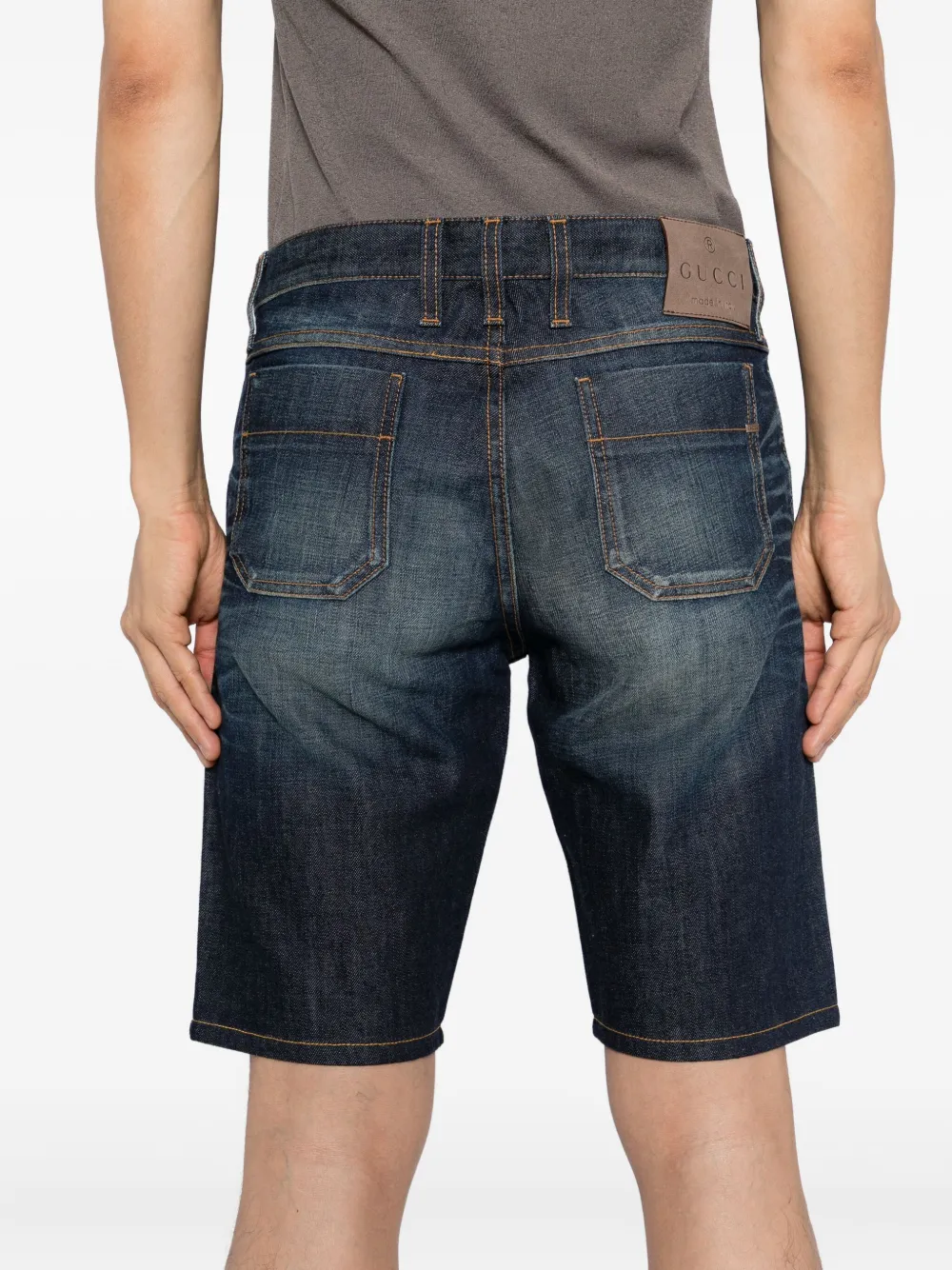 Gucci Denim shorts Blauw