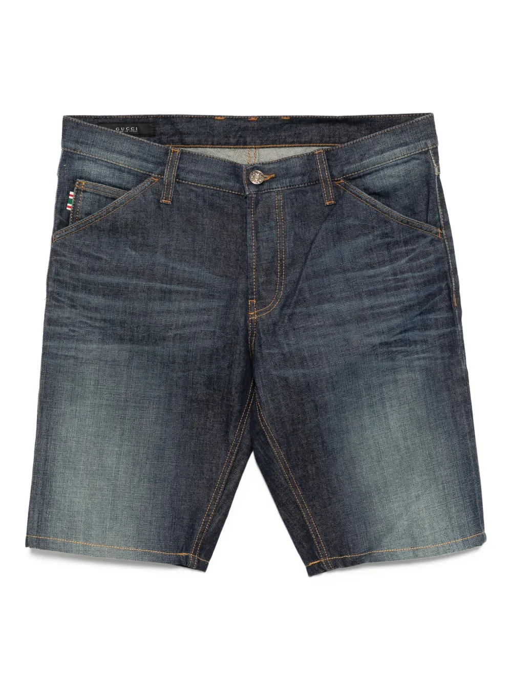 Gucci Denim shorts Blauw