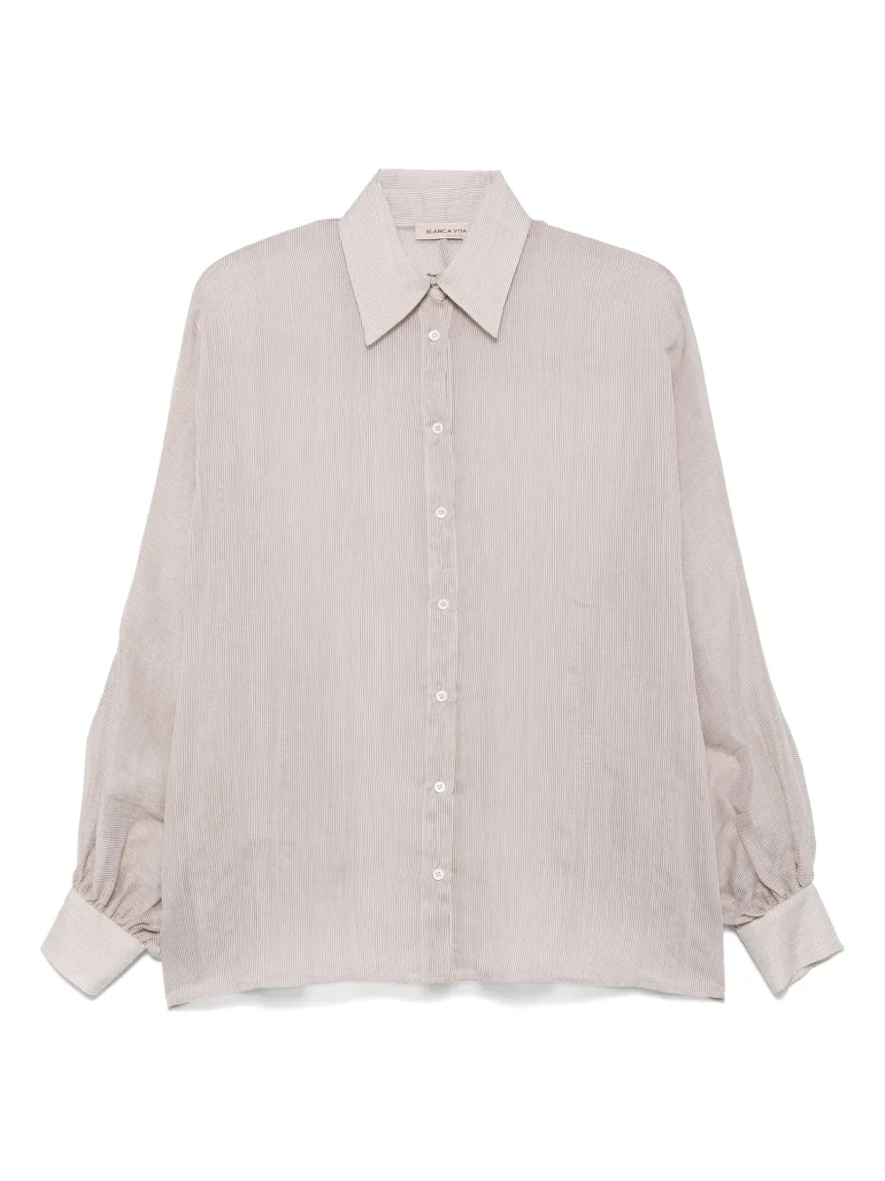 Blanca Vita Gestreept blouse Beige