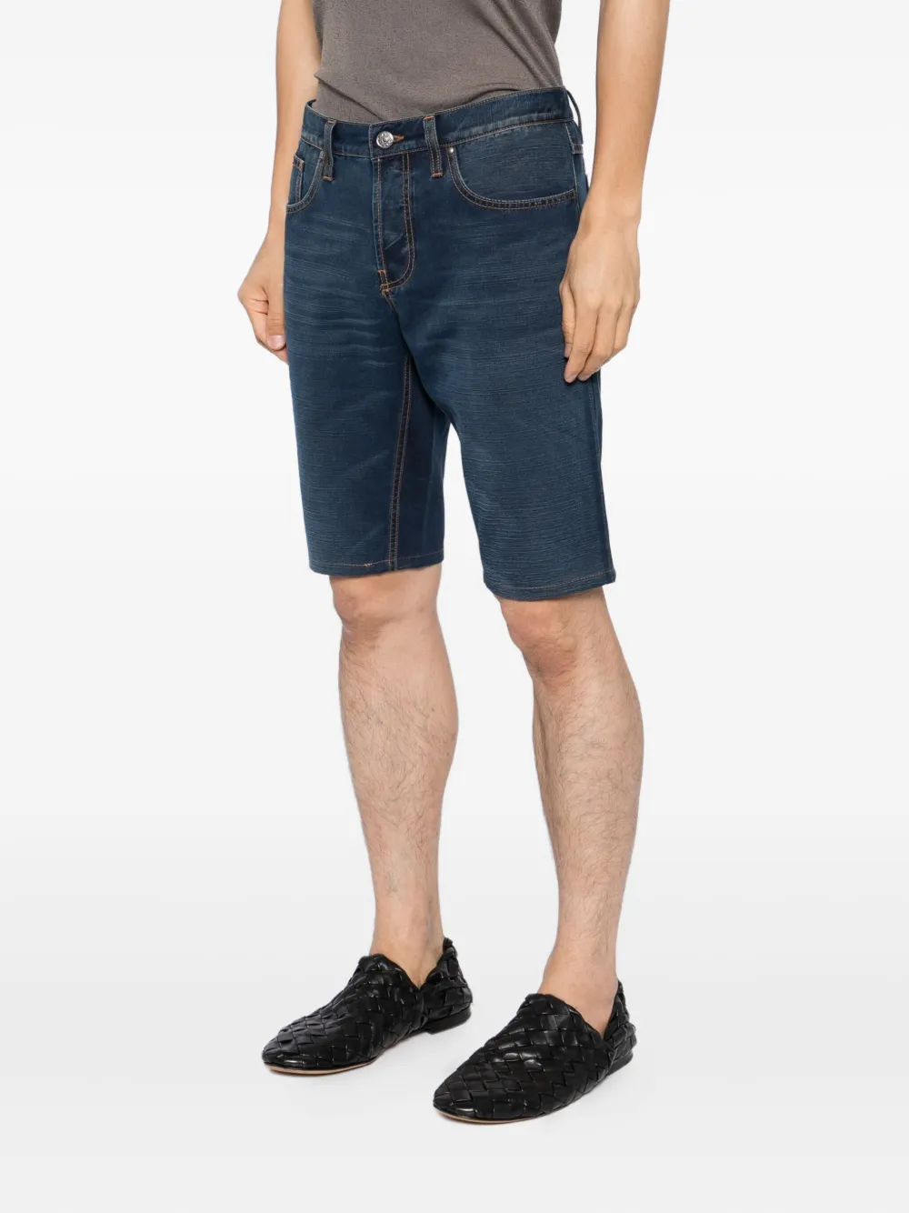 Gucci Denim shorts Blauw