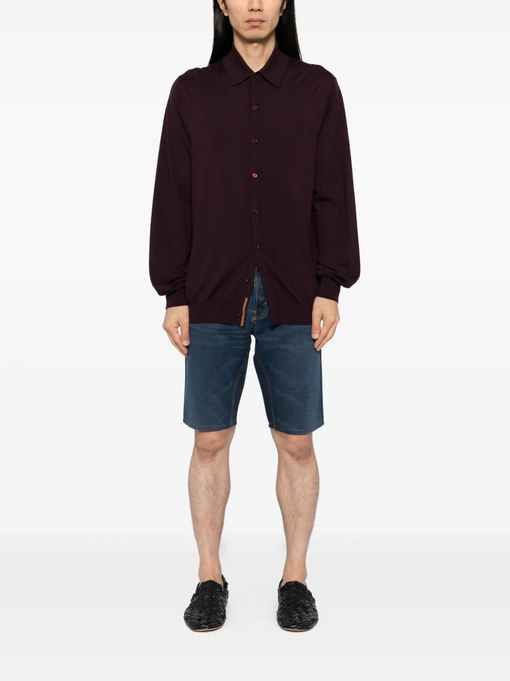 Gucci Denim shorts Blauw