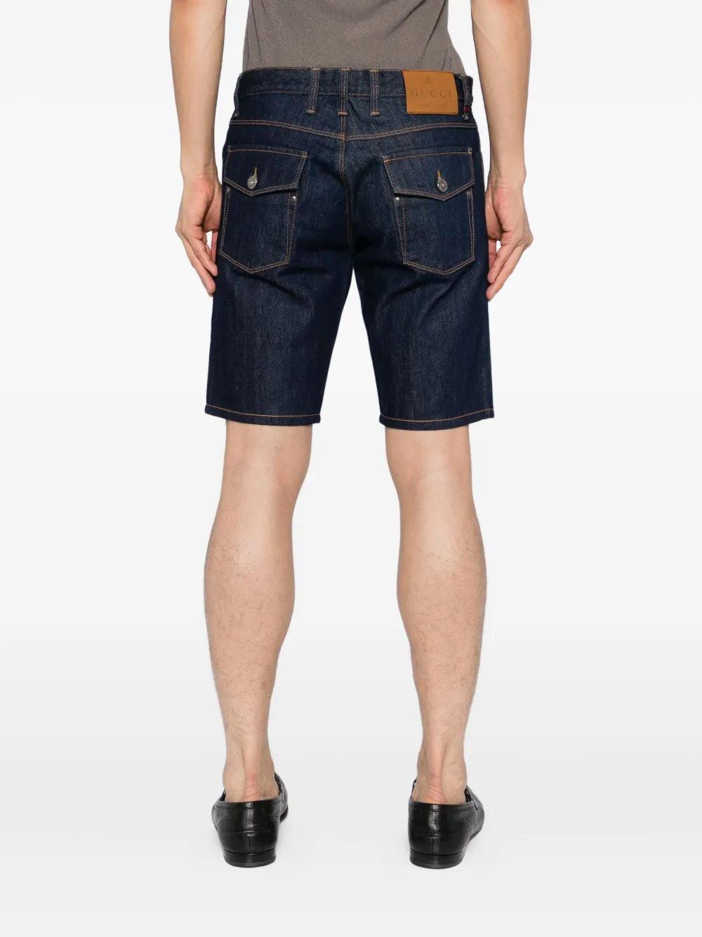 Gucci Denim shorts Blauw