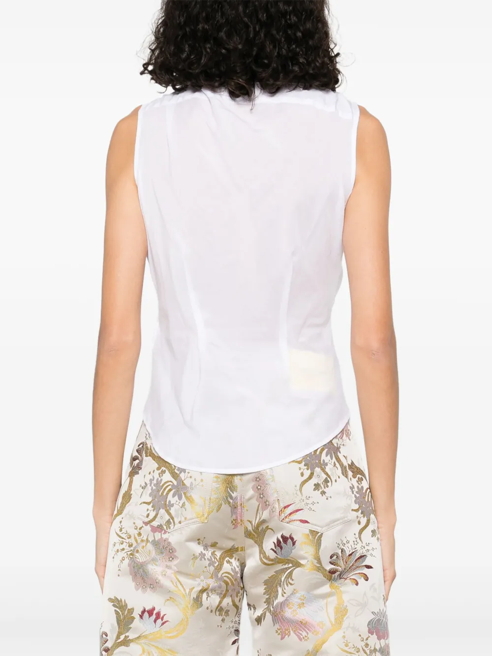 Shop Vivienne Westwood Sleeveless Shirt
