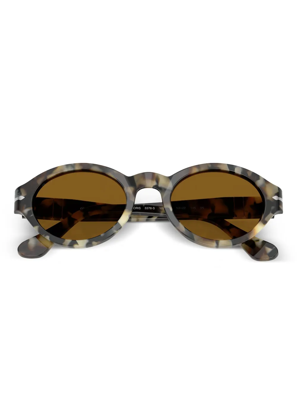 Persol Zonnebril met rond montuur Bruin