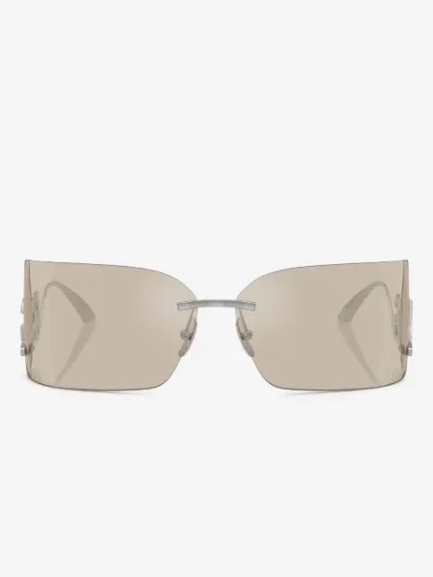 Dolce & Gabbana Eyewear lentes de sol con placa del logo