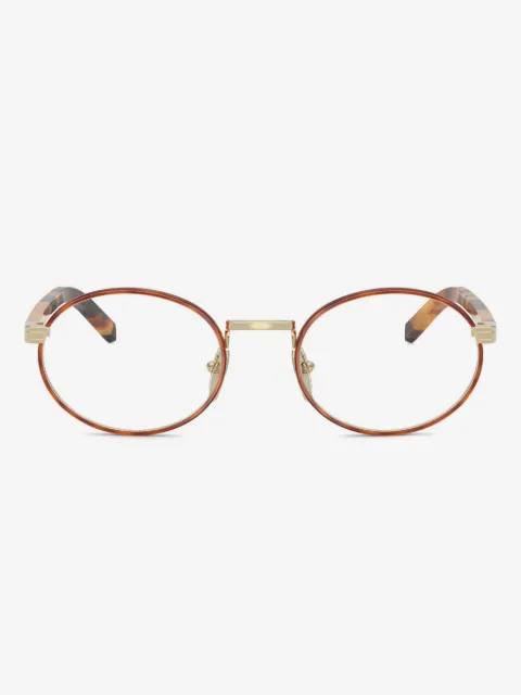 Prada Eyewear round-frame glasses