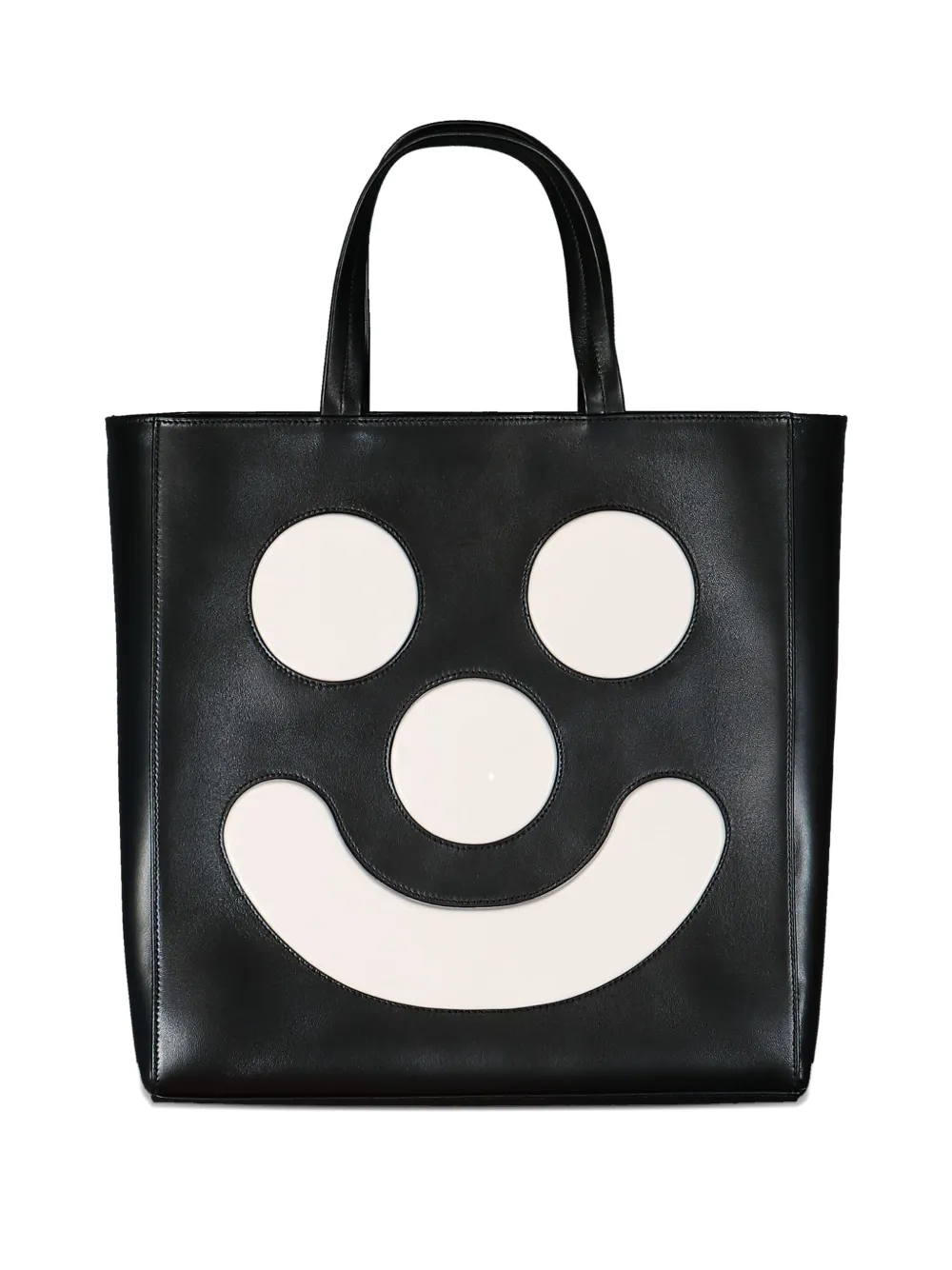 Walter Van Beirendonck sac à main Smile en cuir | noir | Image 1