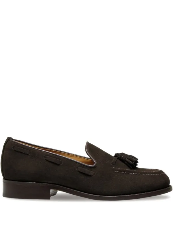 SANDERS タッセルローファー Finchley 25cm Sanders Finchley tassel-detail Loafers | Brown | FARFETCH SG