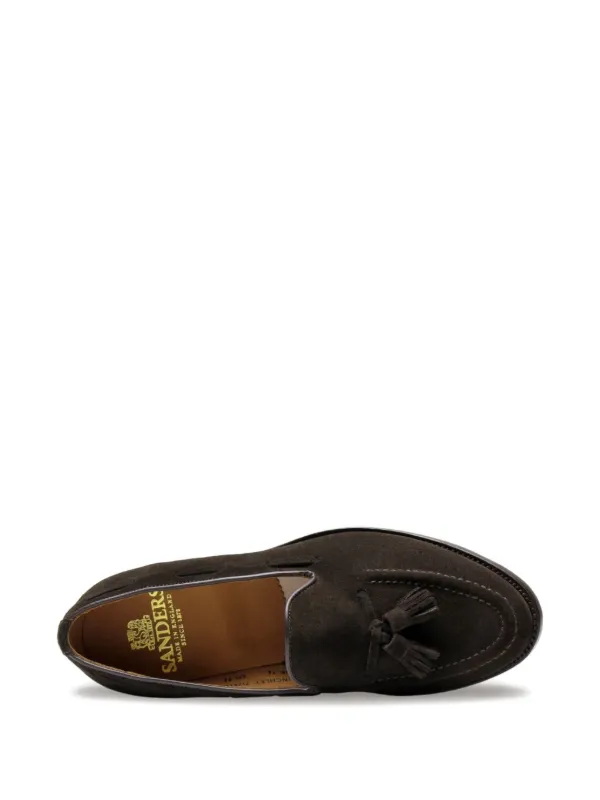 Sanders Finchley tassel-detail Loafers | Brown | FARFETCH SG