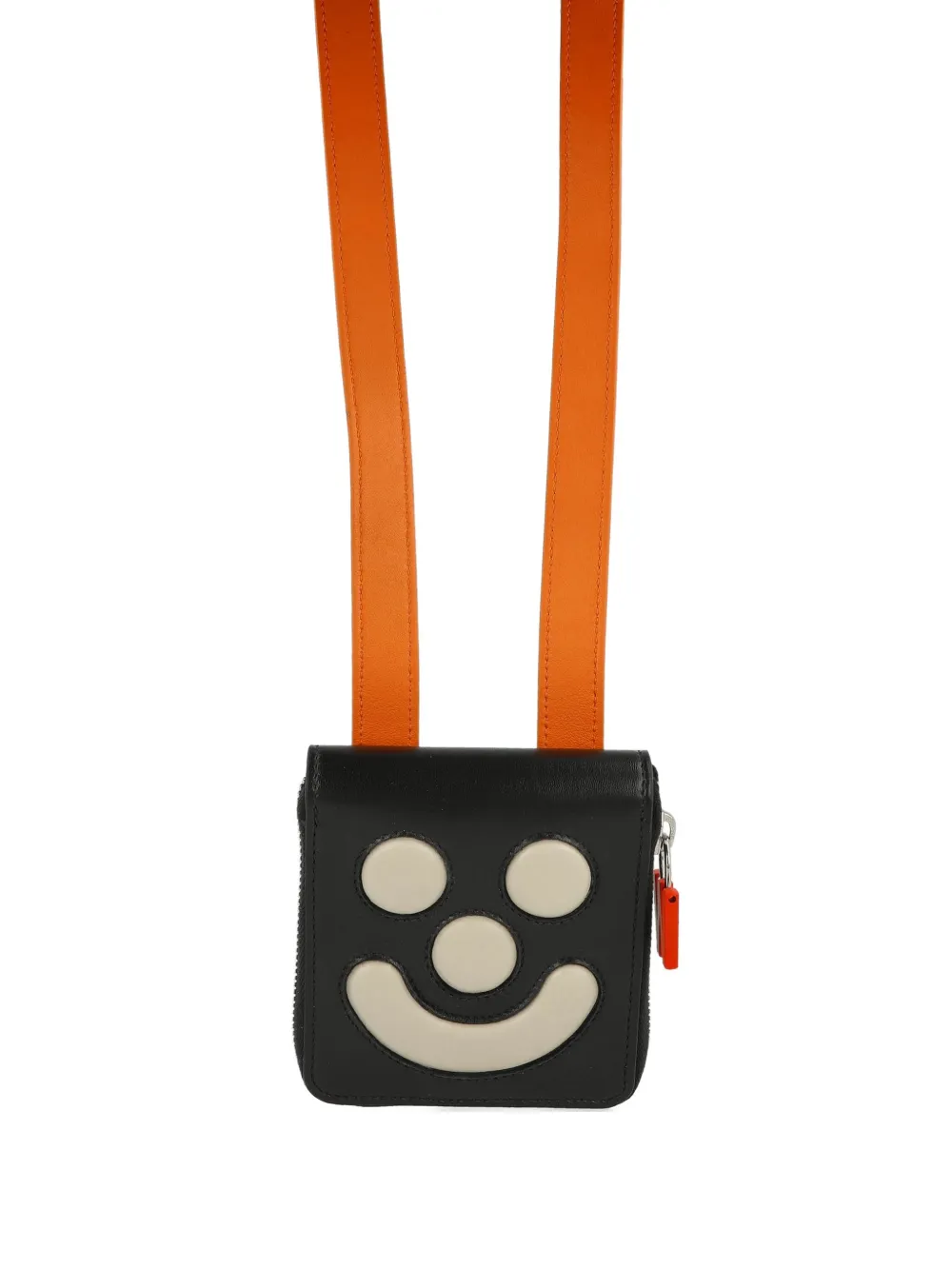 Walter Van Beirendonck Ghost leather wallet | Black | Image 1