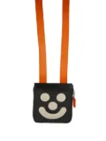 Walter Van Beirendonck Ghost leather wallet - Black