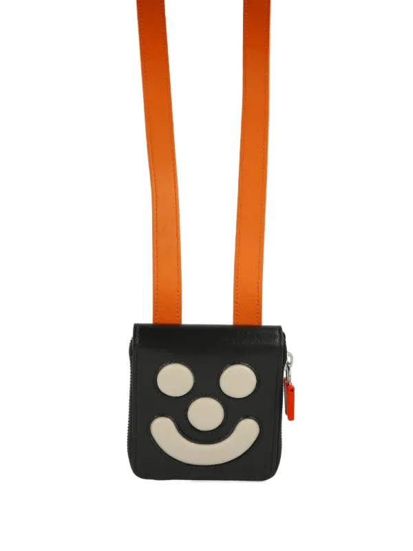 【希少】Walter Van Beirendonck 財布 Walter Van Beirendonck Ghost レザー 財布 | ブラック | FARFETCH JP
