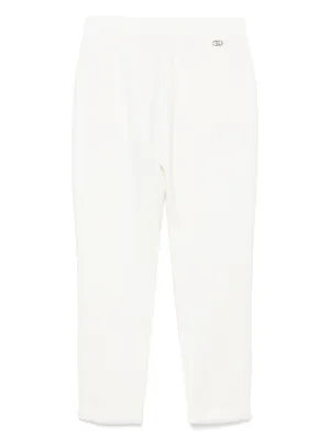 パンツ LIU JO TRACK PANTS LIU JO logo-embroidered Track Pants | White | FARFETCH ID