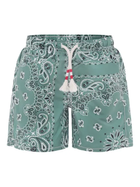 MC2 Saint Barth Kids paisley-print swim shorts
