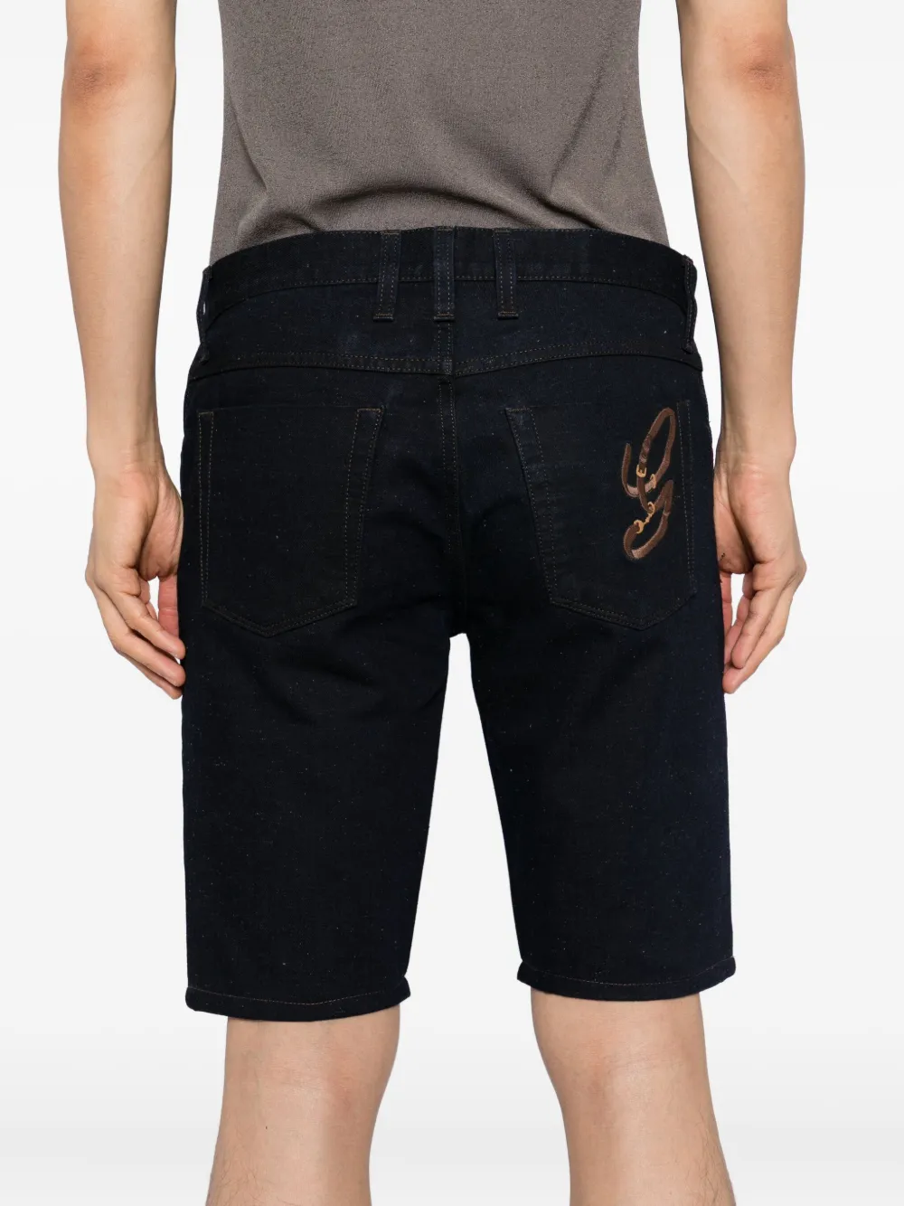 Gucci Straight shorts Blauw