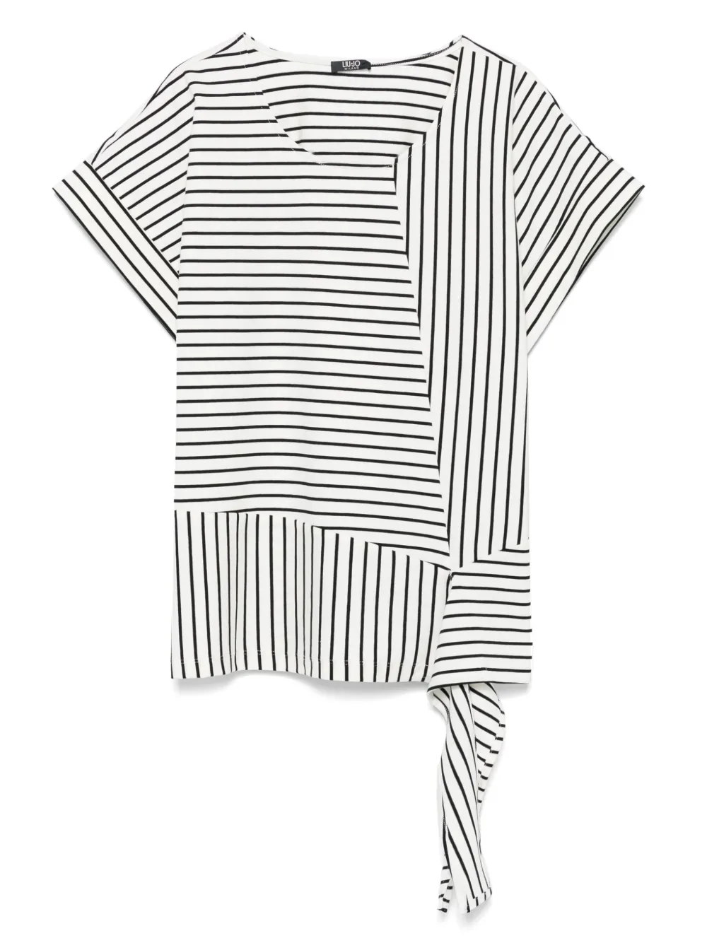 LIU JO striped T-shirt | White | Image 1
