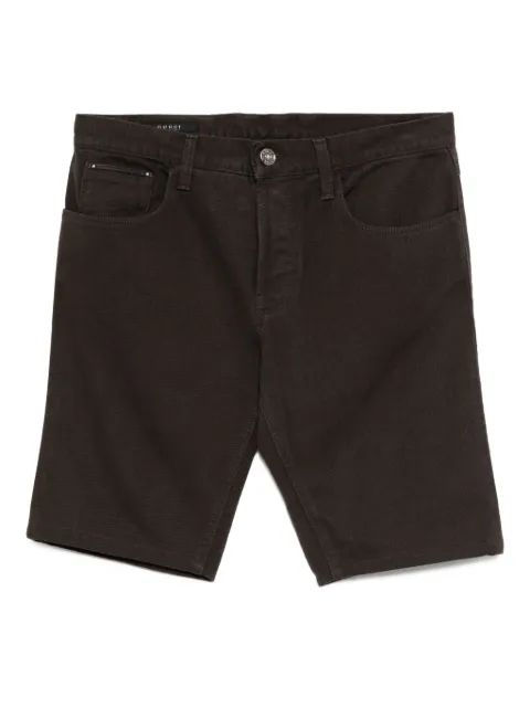 Gucci cotton denim shorts