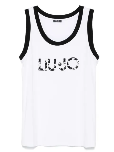 LIU JO bead-embellished top