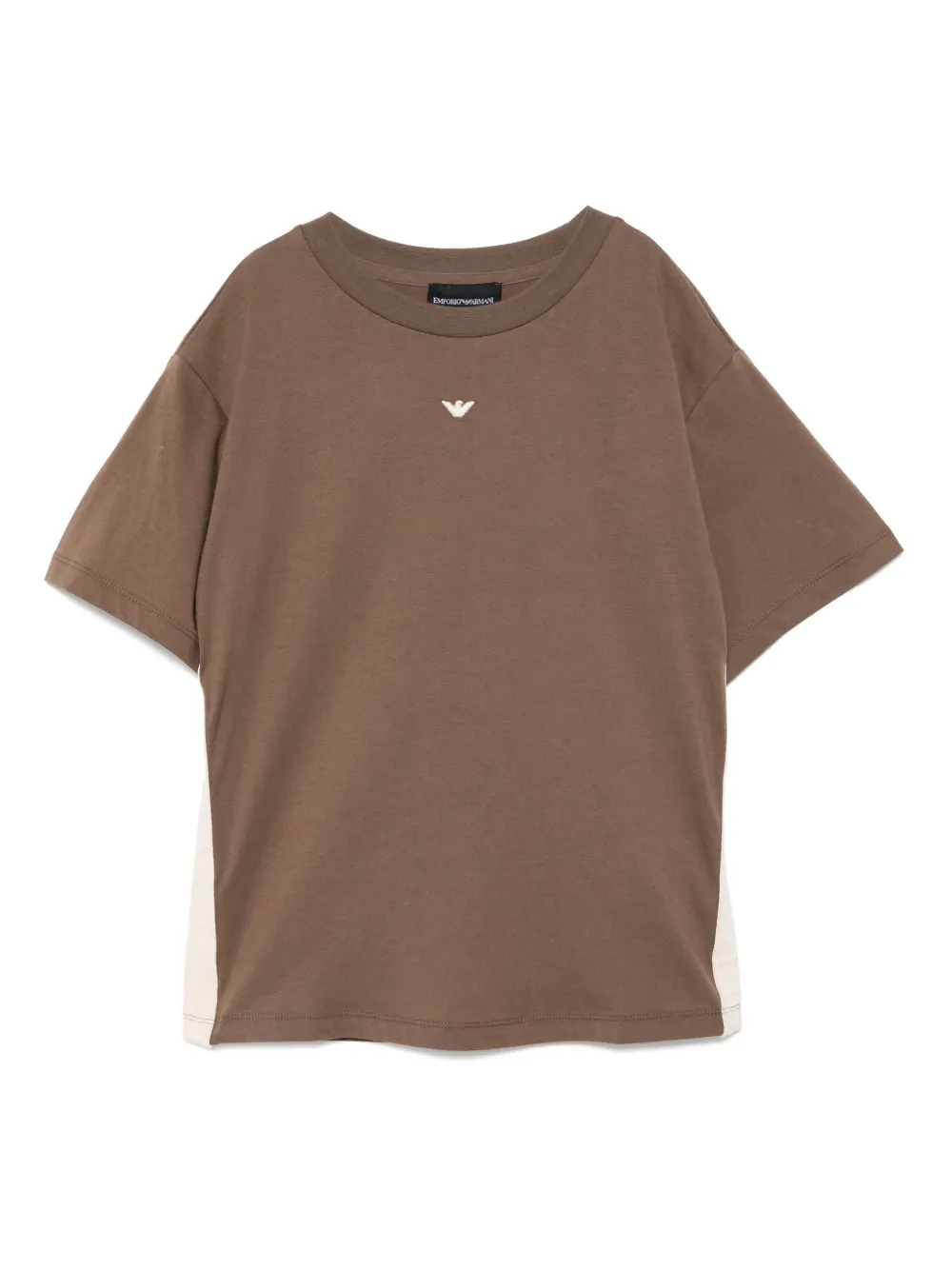 Emporio Armani Kids' Logo-embroidered T-shirt